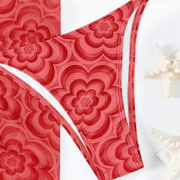 Women's 3 Piece Swimsuit Set - Picture 4 of 6